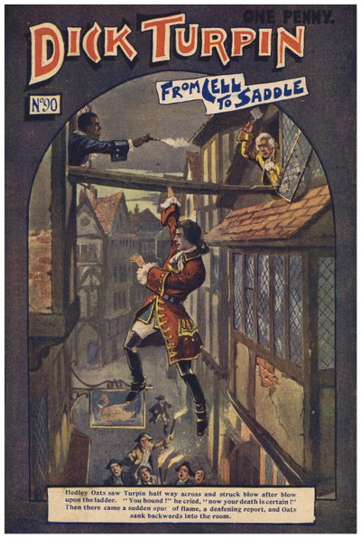 Dick Turpin (farge litho) av Robert Prowse Jnr
