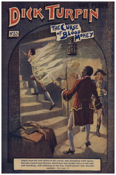 Dick Turpin (farge litho) av Robert Prowse Jnr