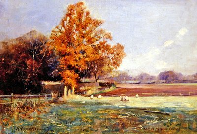 A Bit of Colour, Mull (olje på lerret) av Robert Russell MacNee