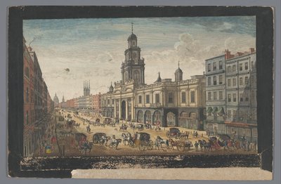 Utsikt over Royal Exchange i London En utsikt over Royal Exchange London (tittel på objekt) London (serietittel) av Robert Sayer