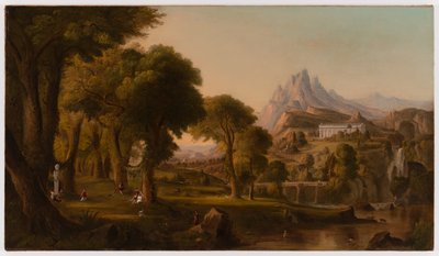 Kopi etter Thomas Coles «Drømmen om Arkadia» av Robert Seldon Duncanson