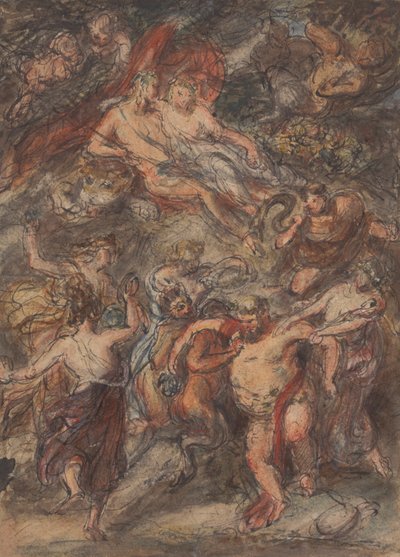 Bachanalia scene av Robert Smirke