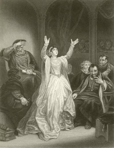 Fordømmelse av Anne Boleyn av Robert Smirke