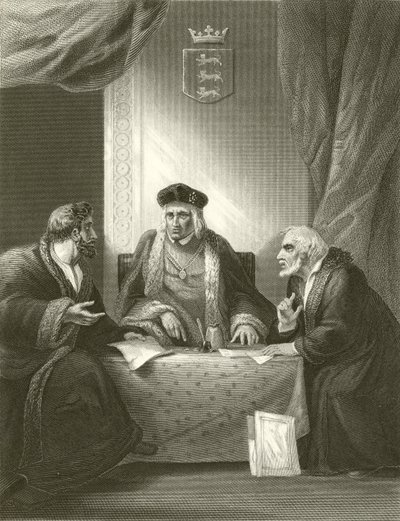 Henry VII med Empson und Dudley av Robert Smirke