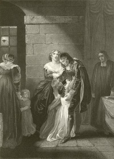 Lord William Russells siste intervju med familien av Robert Smirke