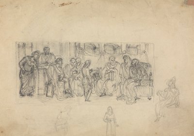 Scene fra Shakespeares, Romeo og Julie av Robert Smirke