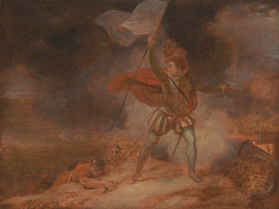Menneskets syv aldre: Soldaten, 'Som du liker det,' II, vii av Robert Smirke