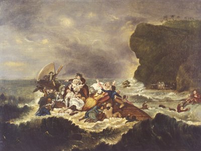 Vraket av "Grosvenor", 1783 av Robert Smirke