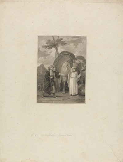 Uten tittel: Baba Abdallah straffet av Robert Smirke