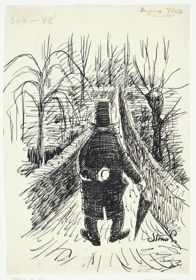 Ark for "Dagens flue" av Robert Storm Petersen