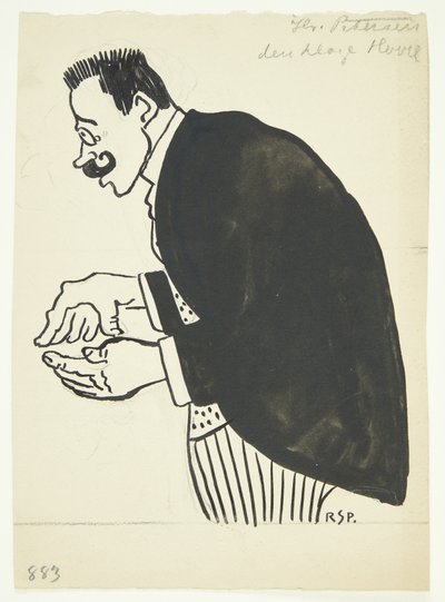 Mann i dress av Robert Storm Petersen