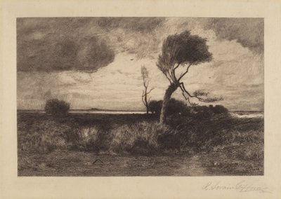 Nær kysten [stor plate] av Robert Swain Gifford