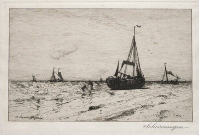 Scheveningen. av Robert Swain Gifford