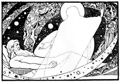 Tegning til Jobs bok, 1913. av Robert Traill Rose