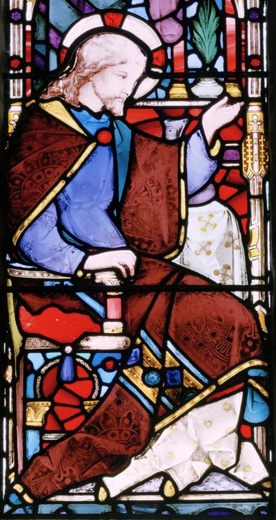 Christ Preaching, ca. 1866 (farget glass) av Robert Turnill Bayne