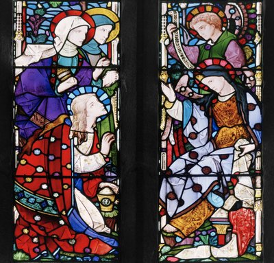 Woman of the Bible, ca. 1866 (farget glass) av Robert Turnill Bayne