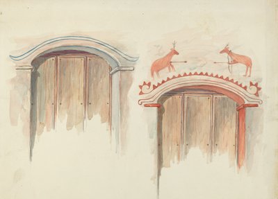 Restaureringstegning av Robert W.R. Taylor