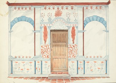 Restaureringstegning av Robert W.R. Taylor