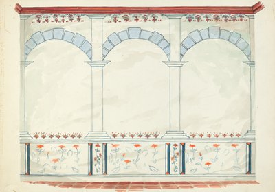 Restaureringstegning av Robert W.R. Taylor