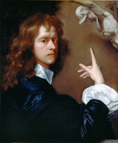 Selvportrett, c1640-1650 av Robert Walker