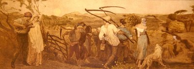 Harvest Moon, ca. 1883 (håndfarget etsning på papir) av Robert Walker Macbeth