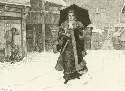 Lady Bountiful (gravyr) av Robert Walker Macbeth