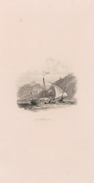 Amalfi (vignett) av Robert Wallis