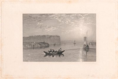 Scene på Loire av Robert Wallis