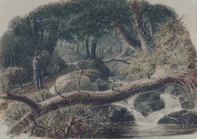 Inngangen til en skog, 1836. av Robert Walter Weir