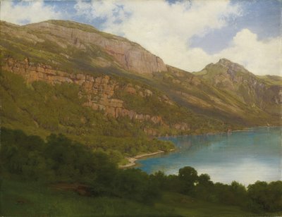 Utsikt fra Rigi med utsikt over Vierwaldstättersee, 1857 av Robert Zund