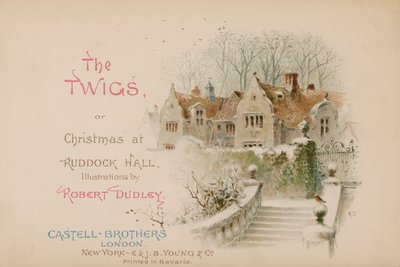 Illustrasjon for The Twigs or Christmas at Ruddock Hall av Robert after Dudley
