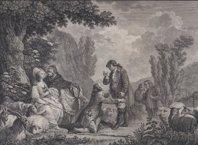 Anerkjennelsen av Fonrose, 1786. av Robert de Launay