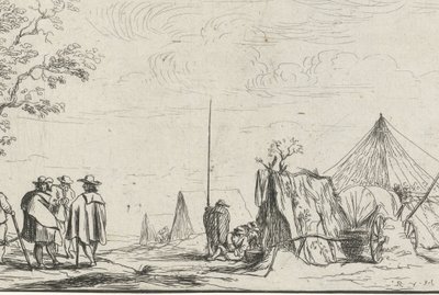 Soldater i en leir Ulike leire (serietittel) av Robert van den Hoecke
