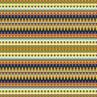 Tribal Orange Stripe av Robyn Parker