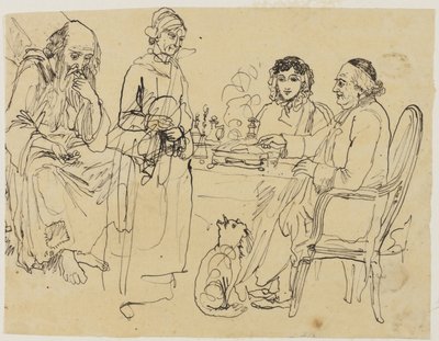 Almisser til de fattige av Rodolphe Bresdin