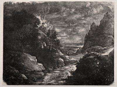 Fjellstrømmen av Rodolphe Bresdin