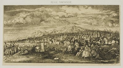 Den romerske hæren, fra Revue Fantaisiste av Rodolphe Bresdin