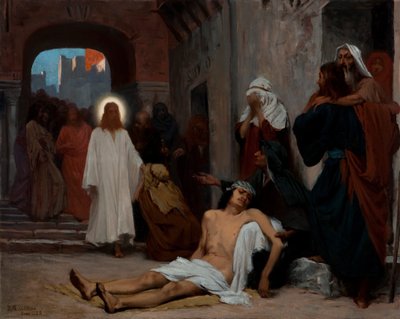 Studere for Jesus i Kapernaum av Rodolpho Amoêdo