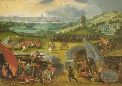 Slaget ved Nimegen (krig mot Frankrike 1556-1558) av Rodrigo of Holland