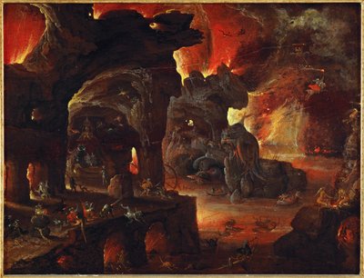 Orfeus i underverdenen av Roelandt Jacobsz. Savery