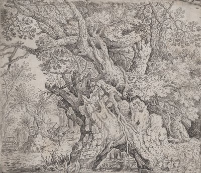 knudrete tre, ca. 1608-09. av Roelandt Savery