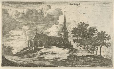 Kirke i Nederhorst den Berg Den Bergh (tittel på objekt) av Roelant Roghman