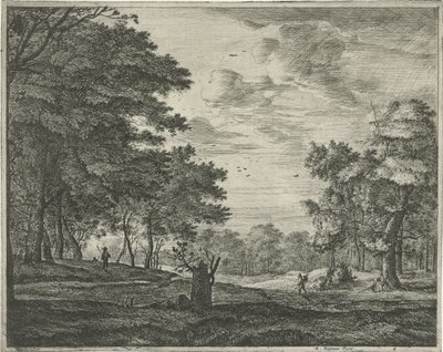 Turgåer i Haagse Bos av Roelant Roghman