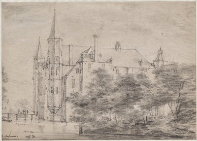 Zuylen Castle nær Utrecht av Roelant Roghman
