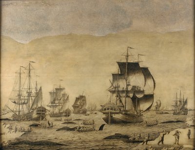 Hollandske hvalfangere i isen av Roelof van Salm