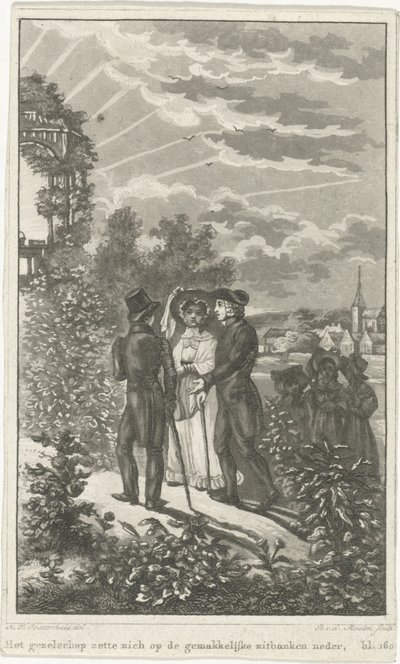Klatre en bakke av Roelof van der Meulen