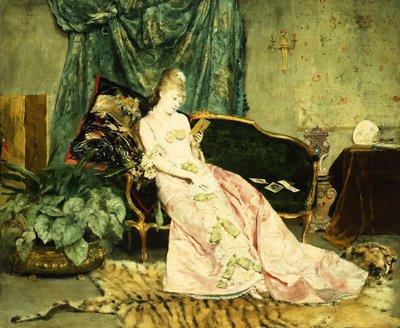 En elegant dame av Rogelio Egusquiza