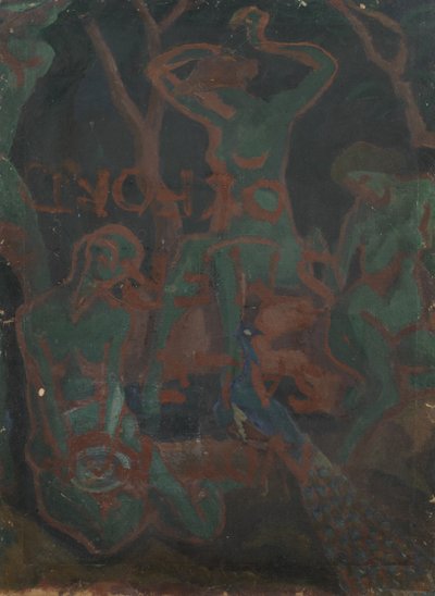 Kvinnelige nakenbilder i et landskap av Roger Eliot Fry