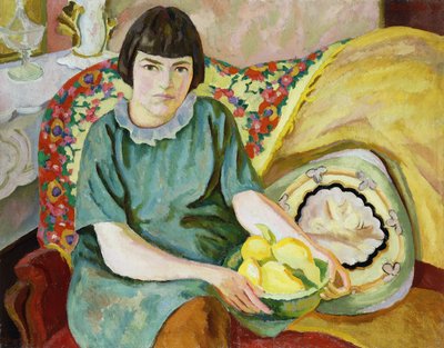 Portrett av Zoum Van den Eeckhoudt, 1915 av Roger Eliot Fry