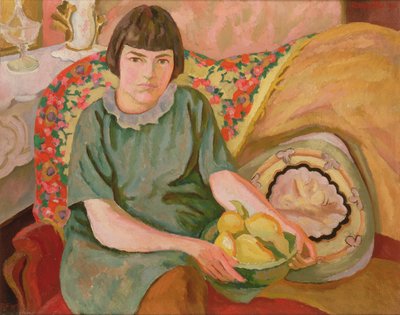 Portrett av Zoum van den Eeckhoudt av Roger Eliot Fry